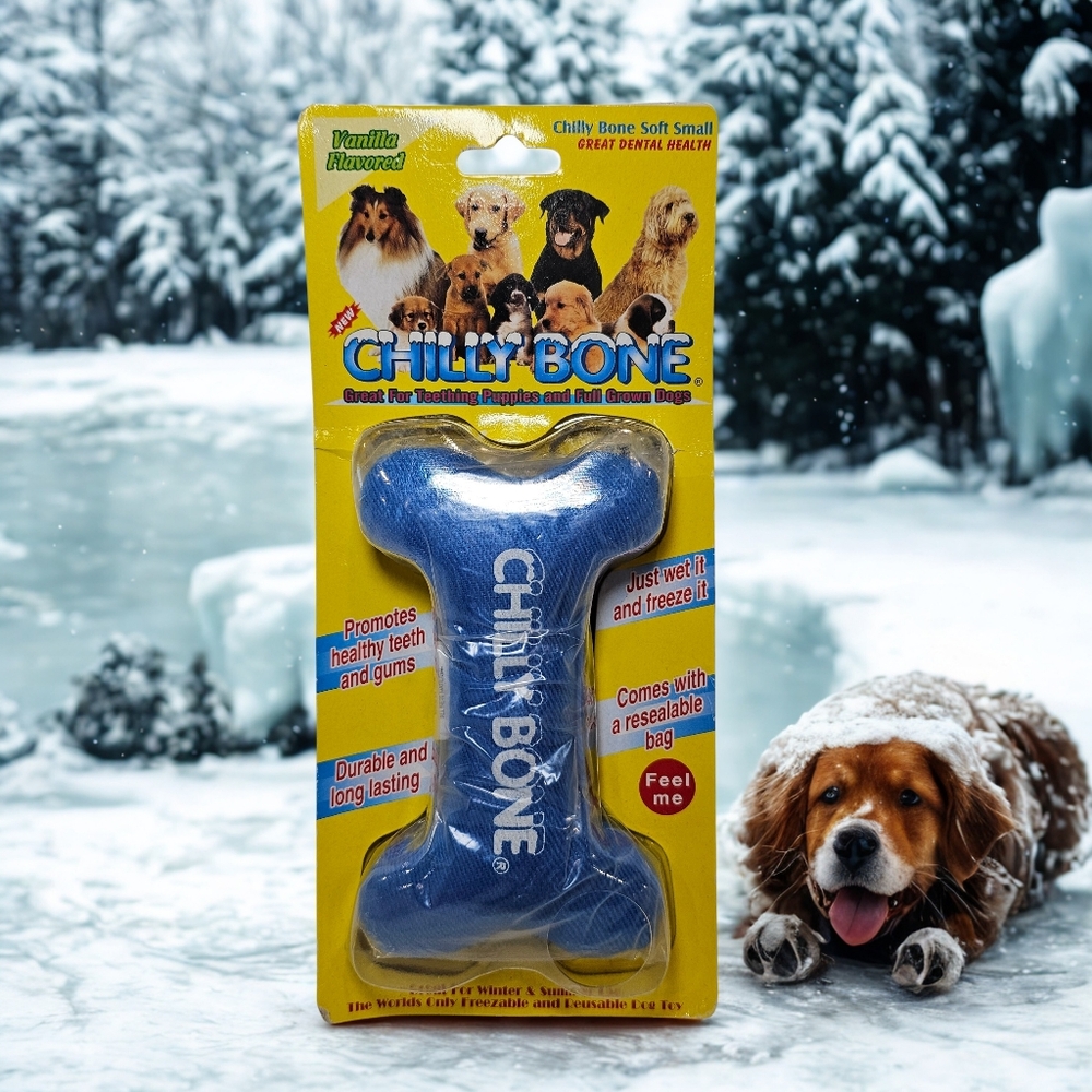 Chilly Bone Dog Teething Toy